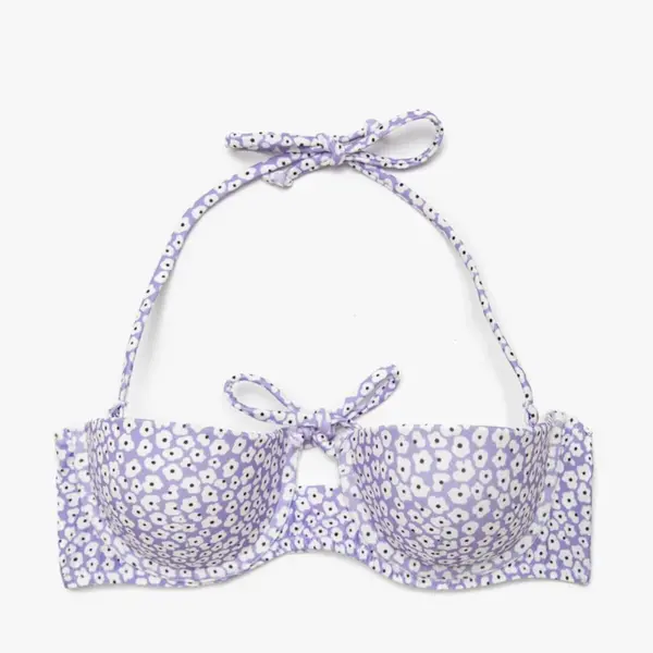 Koton Patterned Bikini Top