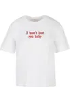 Women's T-shirt I Won't Hurt You Baby - white