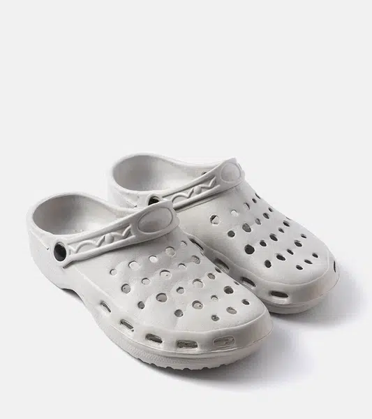 marka niezdefiniowana Gray foam slide sandals Hayes