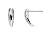 Skagen Půvabné ocelové náušnice Anja Pebble SKJ1853040