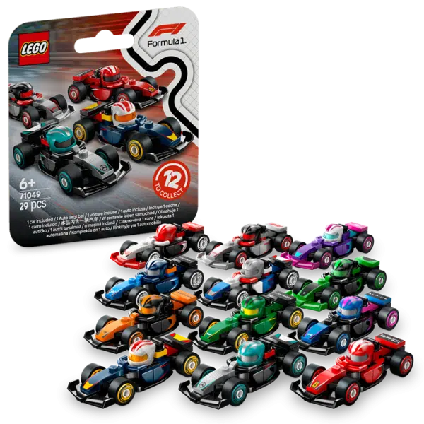 LEGO® Minifigurky 71049 Sběratelská závodní auta F1®