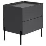 Livetastic NOČNÍ STOLEK, šedá, 50/55/40 cm