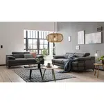 Livetastic DVOUMÍSTNÁ POHOVKA, textil, tmavě šedá