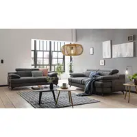 Livetastic DVOUMÍSTNÁ POHOVKA, textil, tmavě šedá