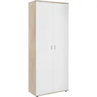 Xora BOTNÍK, barvy dubu, bílá, 69/176/35 cm