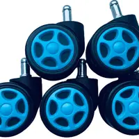 MERCURY Kolečko na MRacer, Paladin, pogumované, průměr 60 mm, čep 11 mm - tyrkysové