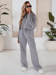 Dámský teplákový souprav CHARM Barva světle šedá DSTREET