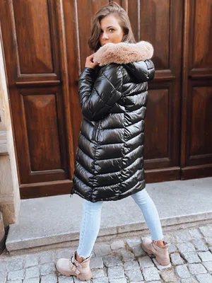 Dámský zimní kabát SOPHIA SNUGGLE Barva černá DSTREET