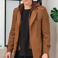 PLT8334 DEWBERRY PÁNSKÝ KABÁT-ROVNÝ KAMEL