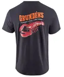 Grundéns tričko support lobstermen ss t-shirt black - xxl