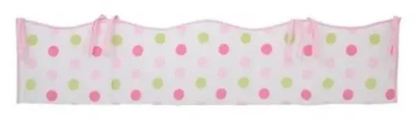 SILVERCLOUD Mantinel do postýlky Love Colour Růžový 7921