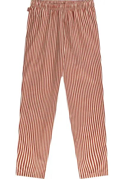 Pockies Pyžamové nohavice  nebielená / karmínovo červená