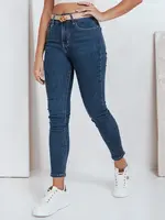 Dámské skinny džíny modré