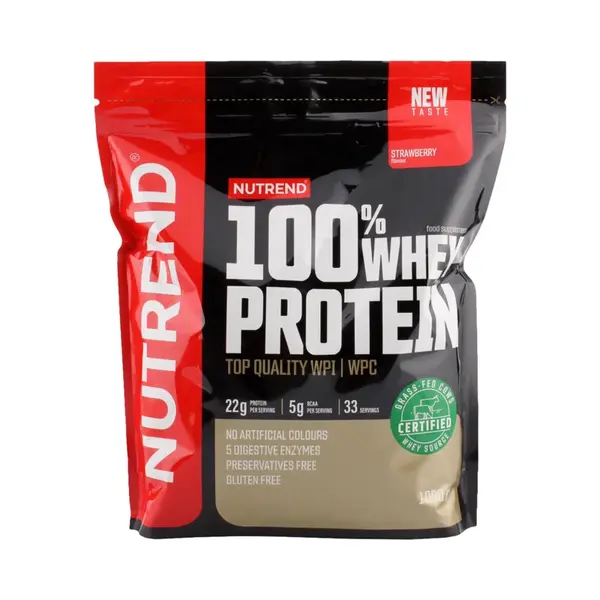 Nutrend 100% Whey Protein 1000 g karamelové latte
