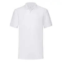 Heavy Polo Friut of the Loom White T-shirt