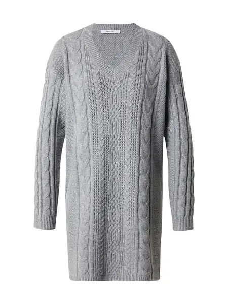 ABOUT YOU Pletené šaty 'Renata'  sivá melírovaná