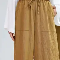 Dámské kalhoty Koton v barvě khaki