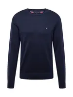 TOMMY HILFIGER Sveter 'ESSENTIAL'  námornícka modrá