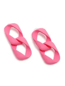 SOHI Náušnice 'Firoj'  ružová