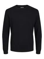 Jack & Jones Plus Sveter  čierna