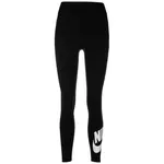 Nike Sportswear Legíny 'Classics'  čierna / biela