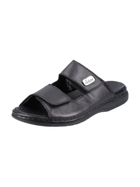 Rieker Šľapky  čierna