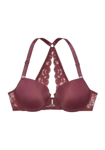 LASCANA Podprsenka  bordová