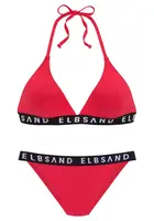 Elbsand Bikiny  červená / čierna / biela