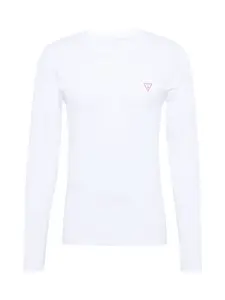 GUESS Tričko  červená / biela