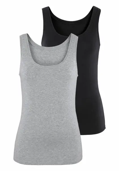 VIVANCE Top  sivá / čierna