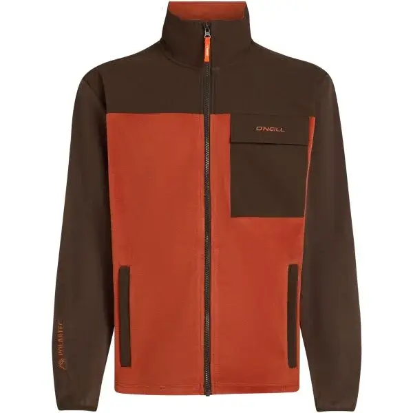 O'Neill FWC'PEAK POLARTEC HYPERFLEECE Pánská mikina, červená, velikost