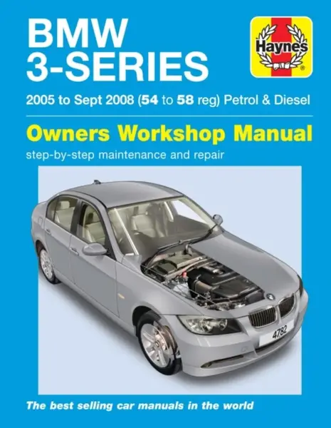 BMW 3-Series Petrol & Diesel (05 - Sept 08) Haynes Repair Manual - Haynes Publishing