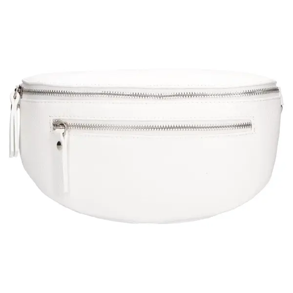 Dámska kožená ľadvinka Italia Pavla - biela