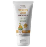 WOODENSPOON Opaľovacie telové mlieko Baby & Family SPF 30 100 ml
