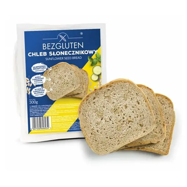 BEZGLUTEN Chlieb slnečnicový bez lepku 300 g