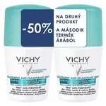 DVICHY Roll-on antiperspirant 48 hodín bez škvŕn 2 x 50 ml DUOPACK