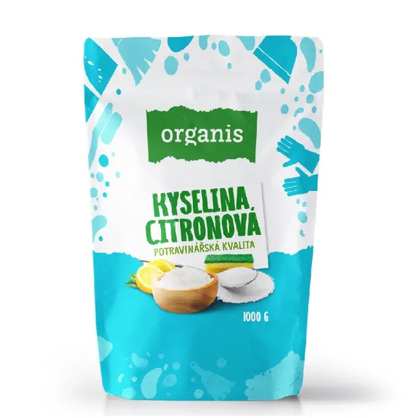 Organis Kyselina citronová přírodní 1000 g