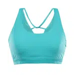 Women's sports bra ALPINE PRO BRATA ceramic