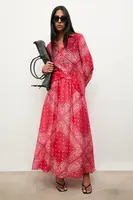 Košeľa a sukňa Answear.LAB červená farba