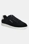 Semišové tenisky Calvin Klein LOW CUPSOLE LACEUP SU