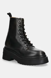 Tommy Jeans  Kožené workery  TJW CHUNKY RUGGED BOOT