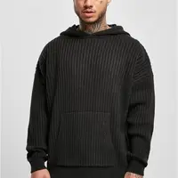 Knitted hood black