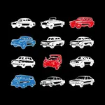 Tričko Československé autá, S