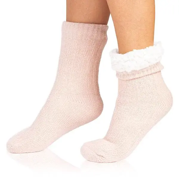 Bellinda 
EXTRA WARM SOCKS - Extrémne teplé ponožky - svetlo ružová