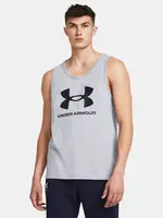 Svetlosivé pánske tielko Under Armour UA Sportstyle Logo