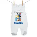 Boodyy Dupačky Keď vyrastiem budem skladník 68 (3-6 mesiacov)