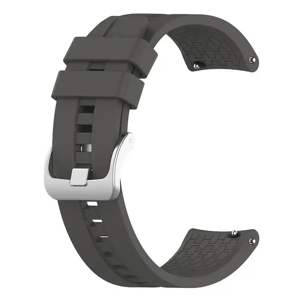 BStrap Silicone Cube remienok na Huawei Watch 3 / 3 Pro, dark gray