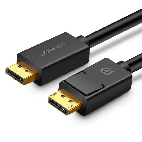 Ugreen DP102 kábel DisplayPort M/M 4K 3D 1m, čierny