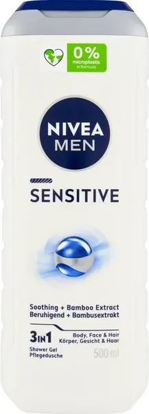 NIVEA Men Sprchovací gél Sensitive 500ml