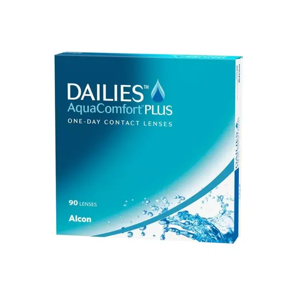 Denné Dailies AquaComfort Plus (90 šošoviek) Dioptrie: -5.75, Zakrivenie: 8.7, ID:197672